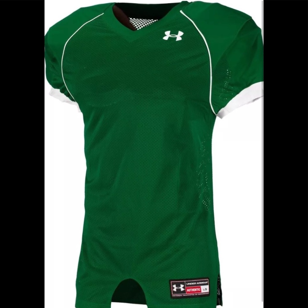 Under Armour UA Men's Adult Football Jersey Green